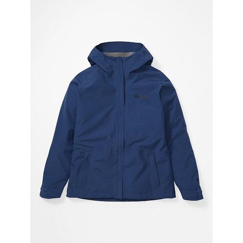 Marmot Minimalist Rain Jacket For Womens Navy PTZ674153